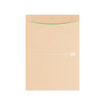 Kaustik klamberk&ouml;ites &uuml;levalt A4 ruuduline OXFORD Touareg Recycled 80 lehte