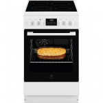 Electrolux 600 Series, 58 L, laius 50 cm, valge - Keraamiline pliit