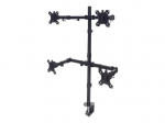 MH Monitor Mount supports 4 LCD Monitors