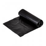 Pr&uuml;gikott 75L (650x1000mm) LDPE 40mic must 10tk rullis