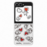Samsung Flipsuit Case, Galaxy Flip6, valge - Silikoon&uuml;mbris