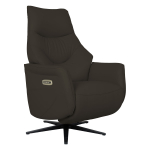 Tugitool DAYANA elektriline recliner 74x84xH115cm, pruun nahk
