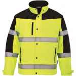 T&ouml;&ouml;jope Hi-Vis Two-Tone Softshell, kollane, L