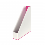 Dokumendikast/p&uuml;stsahtel A4 LEITZ WOW Dual valge/roosa