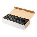 K&ouml;itespiraal 16mm (101-145 lehte) plast must 100tk