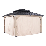 K&uuml;lgkardinad varikatusele CEDAR 3x4m