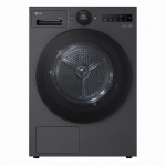 LG, Soojuspump, 10 kg, s&uuml;gavus 66 cm, mattmust - Pesukuivati