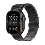 Apple Watch Ultra 4, 49 mm, Titanium Milanese Loop, M, must titaan - Nutikell