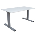 Reguleeritav laud ERGO OPTIMAL 2-mootoriga 160x80cm, hallikasvalge