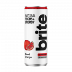 Energiajook BRITE Natural punane apelsin 0,33l (purk)
