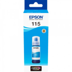 Epson 115 EcoTank (C13T07D24A) Ink Refill Bottle, Cyan