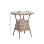 Laud TOSCANA D65xH73cm, beež