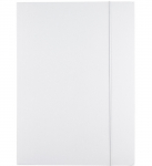 Kartongmapp kummiga GRAND A4 valge