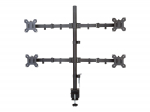 TECHLY 027521 Techly Quadruple desk LED/