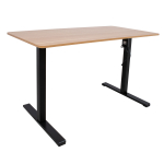 T&ouml;&ouml;laud ERGO OPTIMAL 1-mootoriga 120x60cm, tamm