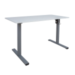Reguleeritav laud ERGO OPTIMAL 1-mootoriga 120x60cm, valge