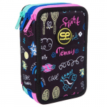 Triple decker pencil case with equipment CoolPack Jumper 3 TENNIS STAR