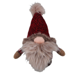 Dekoratsioon FAB SANTA H45cm, p&auml;kapikk, habemega