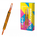 Tekstimarker kahe otsaga ERICH KRAUSE Visioline V-16 Zoom Neon oranž