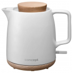 Concept, 1200 W, 1 L, valge - Veekeetja
