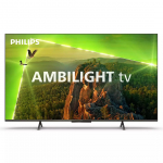 Philips PUS8118, 75&acute;&acute;, Ultra HD, LED LCD, jalad &auml;&auml;res, must - Teler