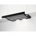 Electrolux, 410 m&sup3;/h, laius 59,8 cm, must - Integreeritav &otilde;hupuhasti