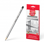 Harilike pliiatsite komplekt erinevate tugevustega ERICH KRAUSE Art Berry 12tk pakis