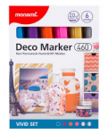 Akr&uuml;&uuml;lmarkerid MonAmi Deco 460 6 metallic neoonv&auml;rvi pakis