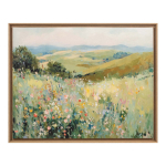 Seinapilt raamiga 80x100cm, lilleaas