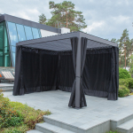 Pol&uuml;esterkardinad varikatusele MIRADOR 3x3m