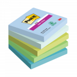 M&auml;rkmepaber 76x76mm POST-IT 654 SS Oasis 5x90 lehte