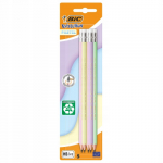 BIC pencils Evolution Pastel with HB, Set 5 pcs.