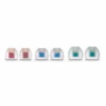 Hama Silicone Replacement Ear Pads, 6 tk, l&auml;bipaistev - K&otilde;rvaklapi otsikud