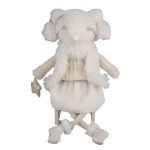 Dekoratsioon FAB EMMA H54cm, rebane, valge