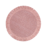 Lauamatt SUZAN D38cm jute, lilla