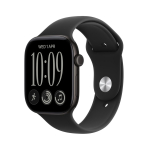 Apple Watch 12, 46 mm, GPS, alumiinium, sport band, S/M, must - Nutikell