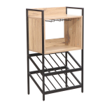 Veiniriiul HANNES 51x30xH90cm, rustik melaamiin