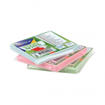 M&auml;rkmepaber 75x75mm FORPUS Stick Notes pastelne roheline 80 lehte