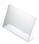 Reklaamalus lauale A5 L-jalal horisontaalne