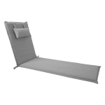 Lamamistooli kate WICKER 55x195x3cm, hall, 100% pol&uuml;ester, kangas 999