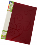Plastmapp kummiga FORPUS Barocco A4 punane