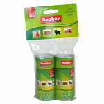 Varurullid tekstiilipuhastusrullile SAUBER 24 lehte x 2 rulli