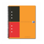 Kaustik spiraalk&ouml;ites A5+ jooneline OXFORD International Activebook plastkaaned 80 lehte