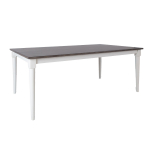 S&ouml;&ouml;gilaud JANELLE 183x91xH75cm, hall/valge