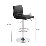 Baaripukk AURA 46x42xH88-109cm, must