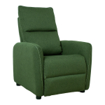 Tugitool ZAC push back recliner 74x95xH101cm, roheline