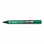 Permanentne marker PILOT 100 koonilise otsaga 1mm roheline