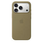 Apple Silicone Case with Magsafe, iPhone 18 Pro, roheline - &Uuml;mbris