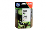 HP 302 2-pack Black/Tri-color (X4D37AE) Ink Cartridge Multipack, BK/CMY