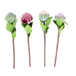 Kunstlill FLOWERLY H46cm arti&scaron;okk, mix